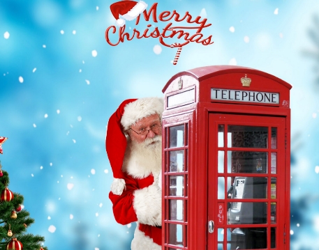 Christmas Day Editing Background